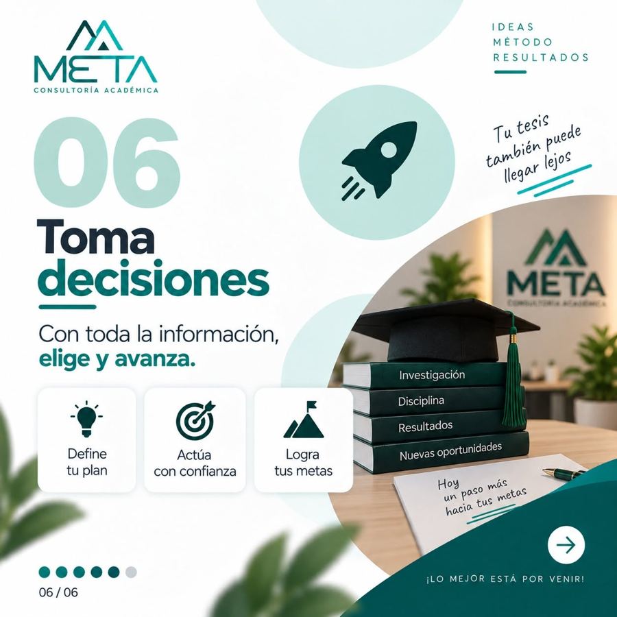 Verifica la viabilidad de tu tesis